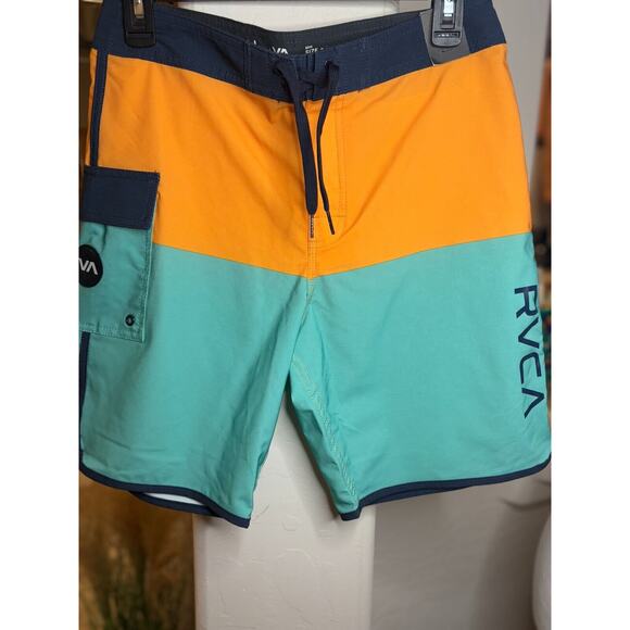 RVCA Men's Performan Swim Trunk Shorts Size 30 NEW - Picture 2 of 6